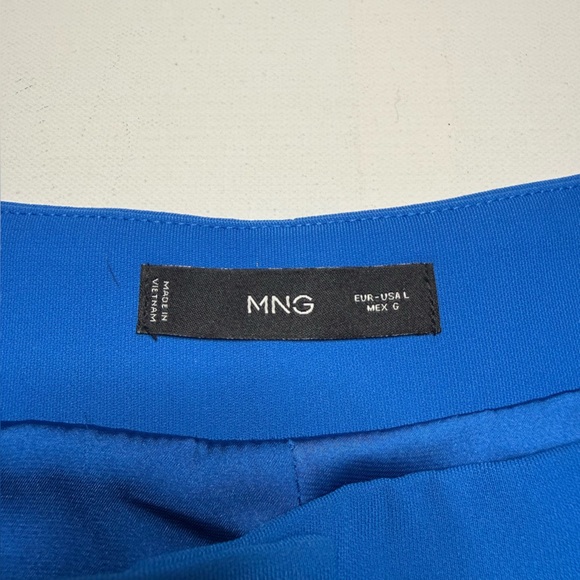 MANGO Halter Neck Gilet Buttons Sleeveless Suit Vest Blazer Royal Blue - Picture 9 of 10